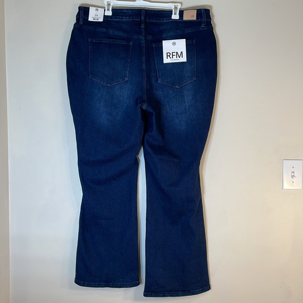 RFM Los Angeles High Rise Bootcut Jeans. 24. NWT. - Picture 8 of 10